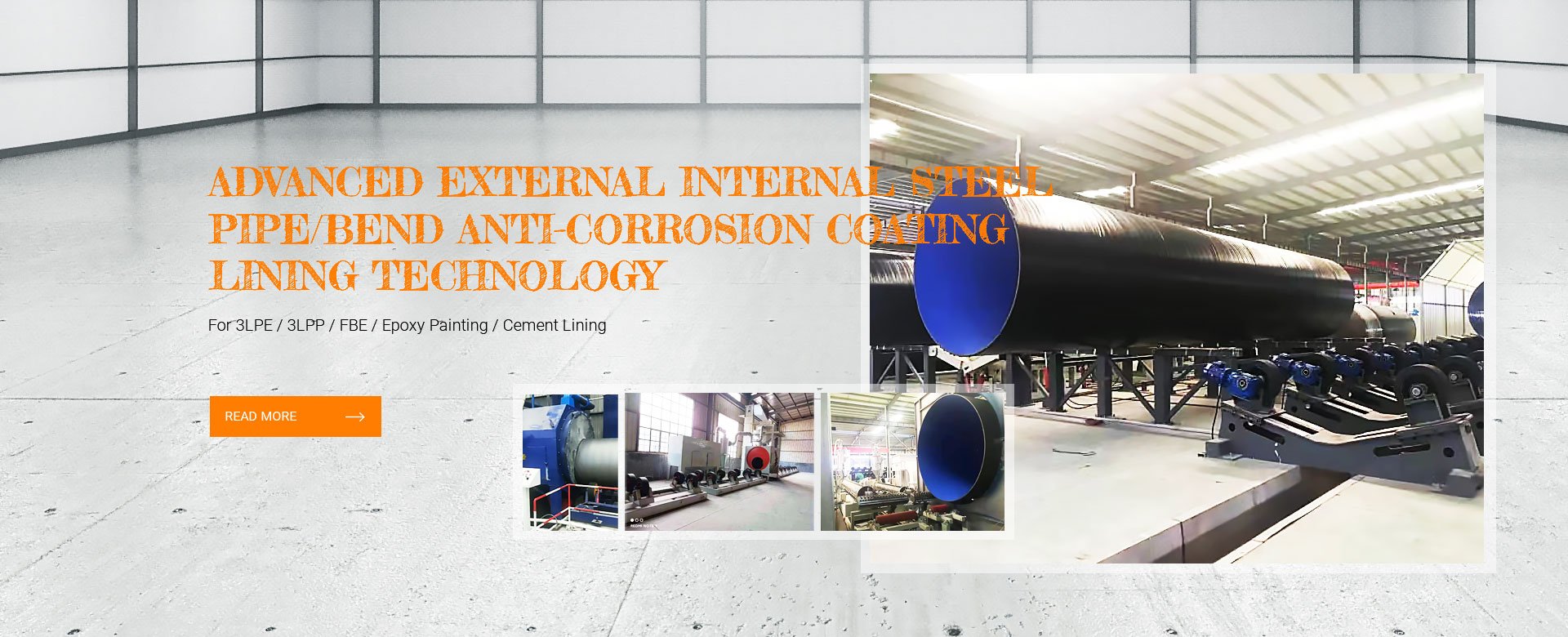 Spraying and winding insulation pipe equipment factory-Qingdao