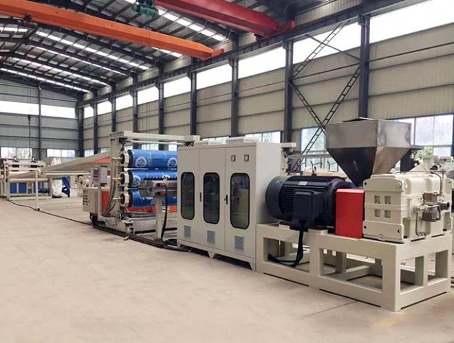 PP PE plate production line